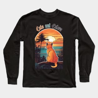 Cats and Colors Long Sleeve T-Shirt